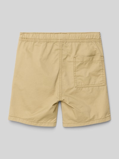 Name It Szorty z dzianiny dresowej z wpuszczanymi kieszeniami model ‘KMRYAN’ Piaskowy 3