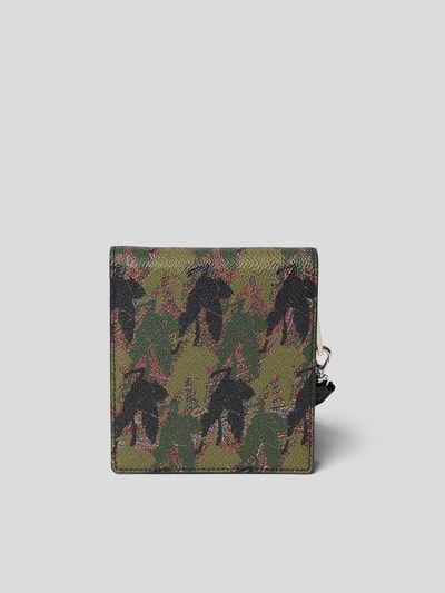 Etro Portemonnaie mit Allover-Muster Grün 5