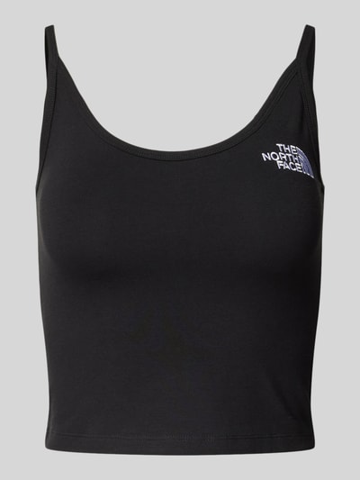 The North Face Cropped Tanktop mit Label-Stitching Black 2