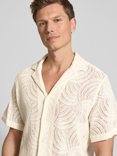 Strellson Regular Fit Freizeithemd mit 1/2-Arm Modell 'Cliro' Offwhite 3