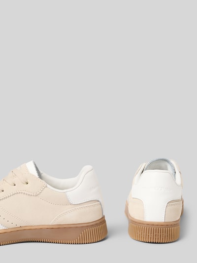 Marc O'Polo Low Top Sneaker aus echtem Leder Sand 2