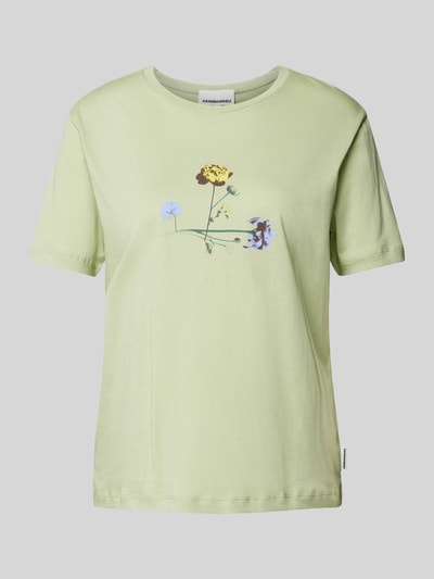 Armedangels T-Shirt mit Motiv-Print Modell 'MAARLA LITAA' Mint 2