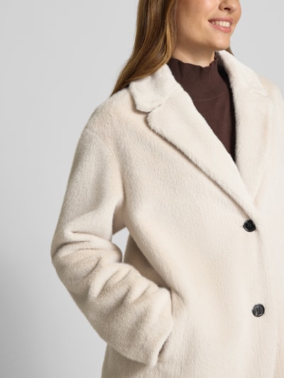 WHITE LABEL Jas met reverskraag Ecru - 3