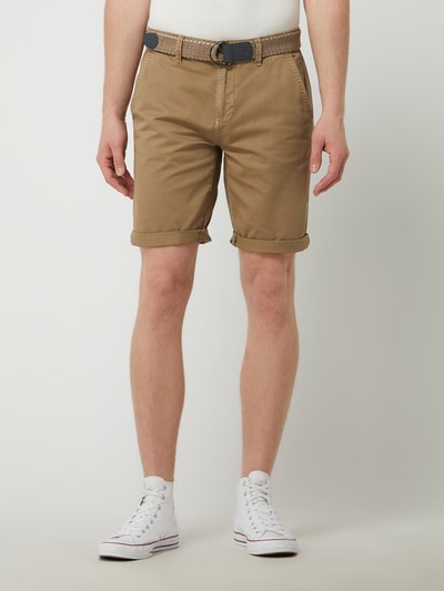 Lerros Regular Fit Chino-Shorts aus Baumwolle Modell 'Craig' Beige 4