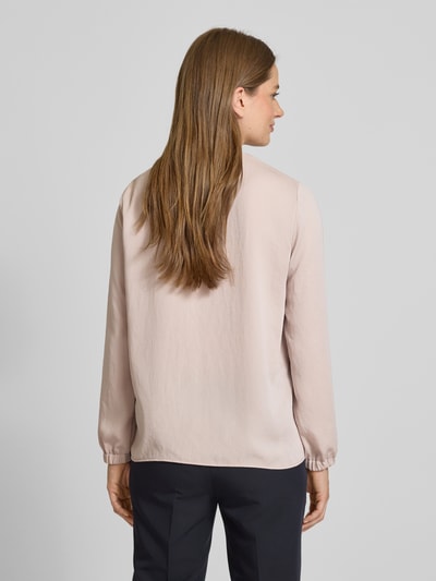Marc Cain Regular Fit Bluse mit Tunka-Ausschnitt Kitt 5