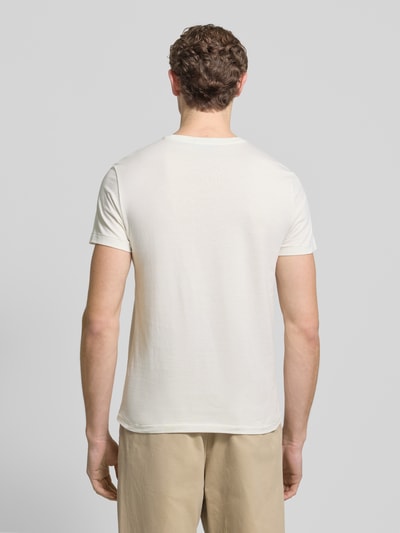 Polo Ralph Lauren T-Shirt mit Label-Print und Rundhalsausschnitt Offwhite 5