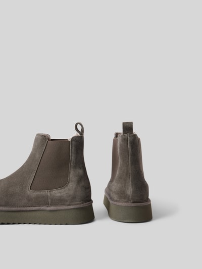 Copenhagen Chelsea Boots aus echtem Leder Dunkelbraun 3