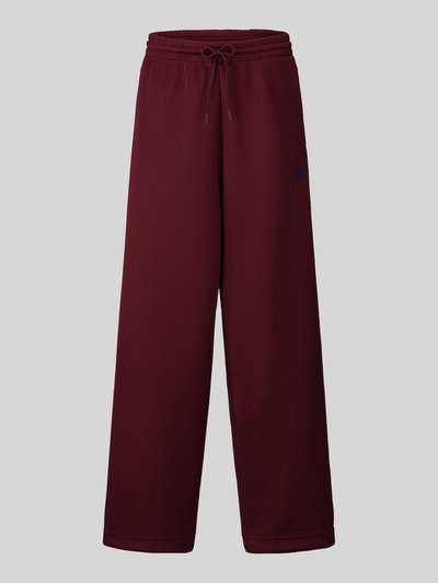 adidas Sportswear Loose-Fit Trainingshose mit Baumwoll-Anteil Modell 'STADIUM' Bordeaux 2
