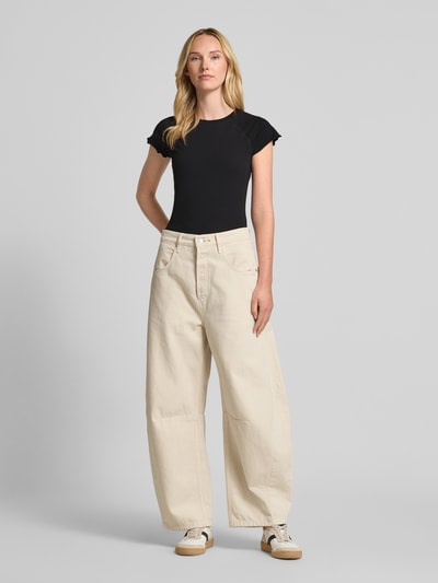 Tom Tailor Denim Regular Fit T-Shirt aus Baumwoll-Mix Black 1