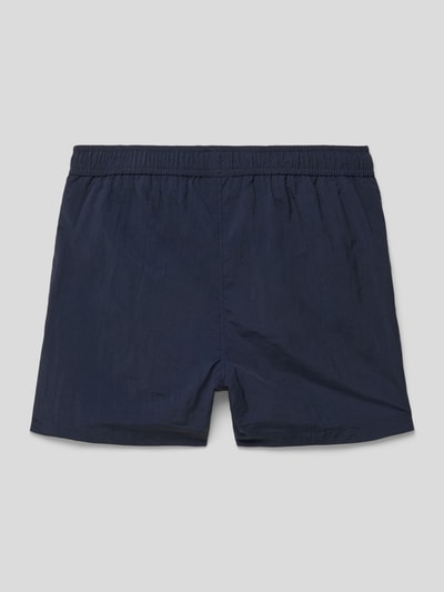 CHAMPION Badehose mit Label-Print Marineblau 3