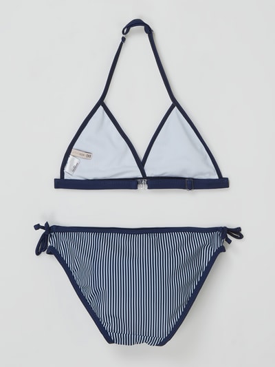 Only Bikini met logo, model 'Naja' Marineblauw - 4