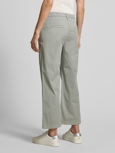 MAC Capribroek met paspelzakken aan de achterkant Rietgroen - 5