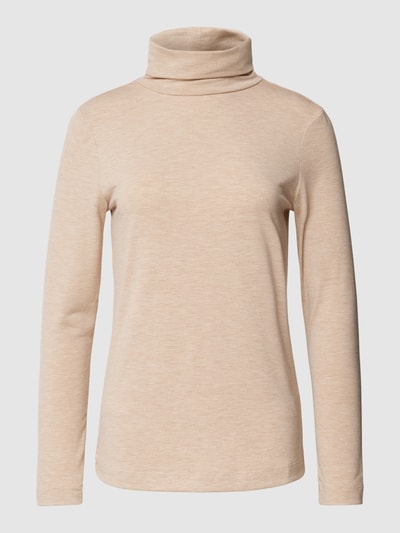 Christian Berg Woman Longsleeve mit Rollkragen Sand Melange 2