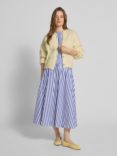 Rich & Royal Bluzka o kroju relaxed fit z obniżonymi ramionami Granatowy 1