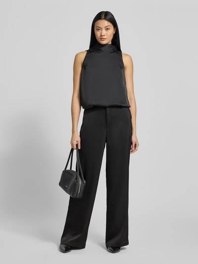 Neo Noir Stoffhose mit Gesäßtaschen Modell 'Emmet' Black 1