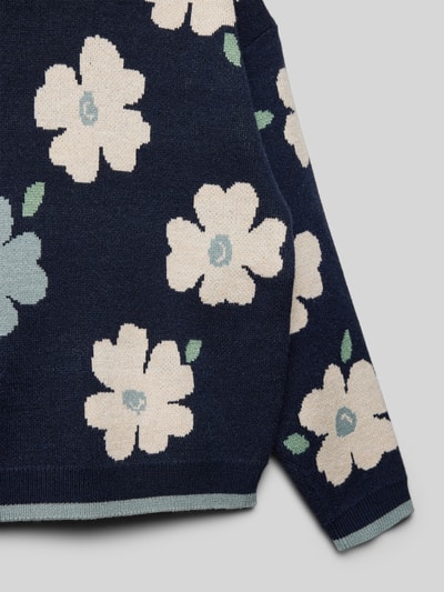 Mayoral Gebreide pullover met ronde hals Marineblauw - 2