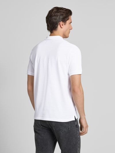 Marc O'Polo Regular Fit  Poloshirt aus reiner Baumwolle Weiss 5