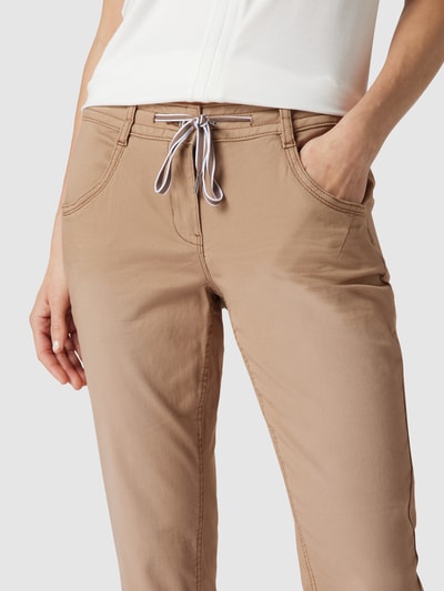 Tom Tailor Stoffhose mit Stretch-Anteil Cognac 3