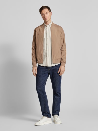 Matinique Blouson mit Reißverschluss Modell 'clay' Camel 1