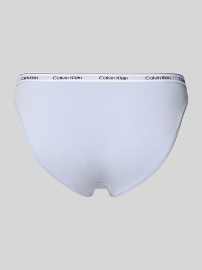 Calvin Klein Underwear Slip met elastische band met logo, model 'Carousel' Blauw - 3