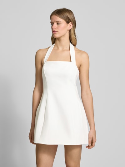 Bardot Cocktailkleid mit Neckholder Modell 'NEVELLE' Offwhite 4