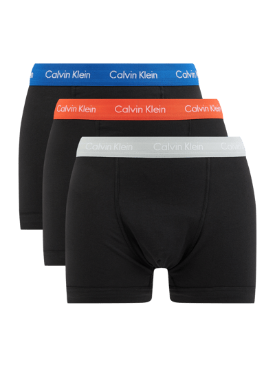 Calvin Klein Underwear Classic Fit Trunks mit Stretch-Anteil im 3er-Pack Black 1