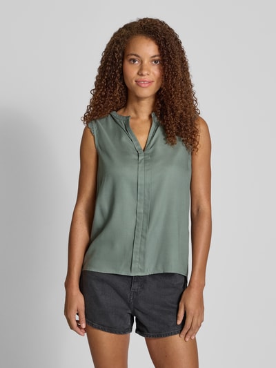 Only Regular Fit Blusentop aus reiner Viskose Modell 'KIMMI' Schilf 4