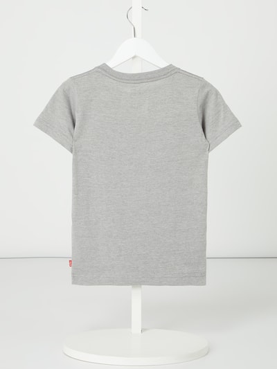 Levi’s® Kids T-Shirt mit Logo-Print  Hellgrau Melange 3