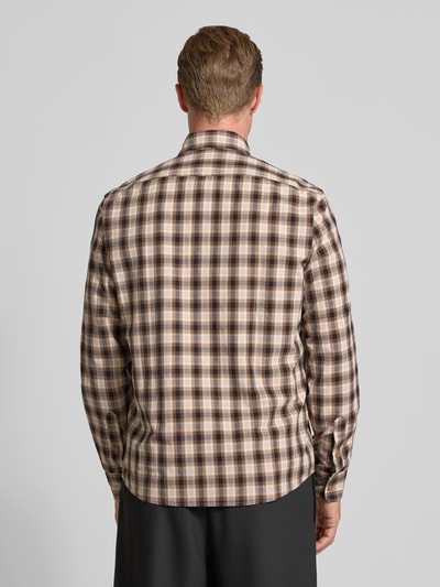 BOSS Regular Fit Freizeithemd aus reiner Baumwolle Modell 'LIAM' Beige 5