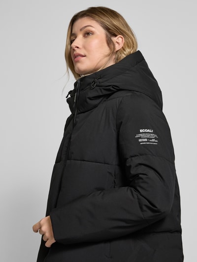 ECOALF Steppjacke mit Zweiwege-Reißverschluss Modell 'IPALALF' Black 3