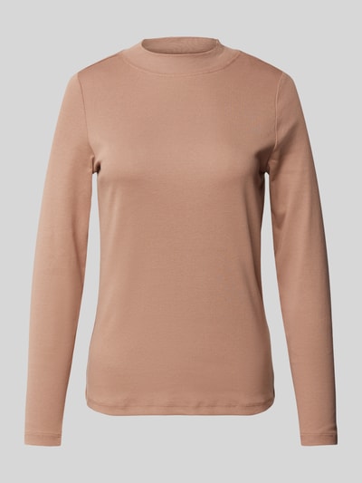 Christian Berg Woman Longsleeve mit Turtleneck Taupe 1