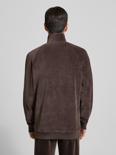 MCNEAL Sweatjacke mit Stehkragen Schoko 5