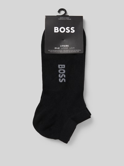 BOSS Sneaker-Socken aus Baumwoll-Mix im 2er-Pack Black 3