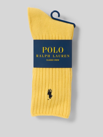 Polo Ralph Lauren Underwear Sokken met labelstitching Geel - 3