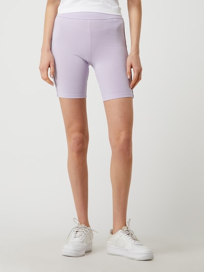 Guess Activewear Fietsbroek met logostrepen, model 'Doreen' Paars - 4