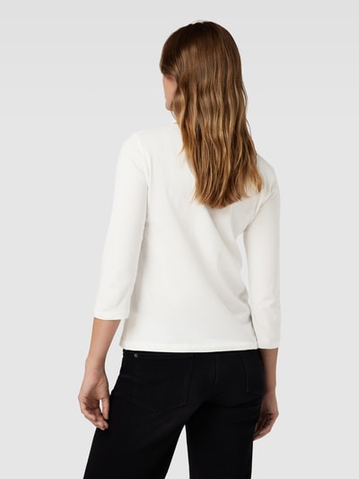 Tom Tailor Shirt met lange mouwen en motiefstitching Offwhite - 5