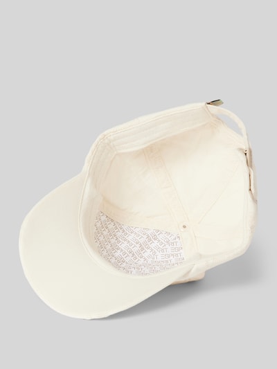 Esprit Basecap mit Stitching-Details Offwhite 2