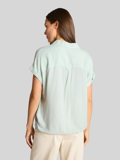 Tom Tailor Bluzka o kroju relaxed fit z wiskozy Miętowy 5