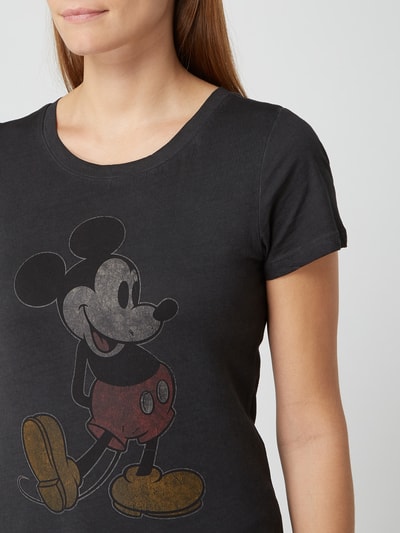 Black mickey mouse t shirt online