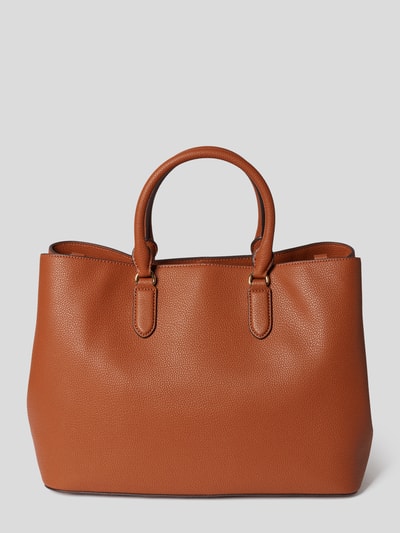 Lauren Ralph Lauren Handtas van leer Cognac - 5