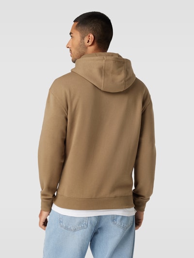 Blend Hoodie mit Label-Print Modell 'Downton' Sand 5