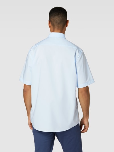 Eterna Zakelijk overhemd met 1/2-mouwen, model 'KENT' Bleu - 5