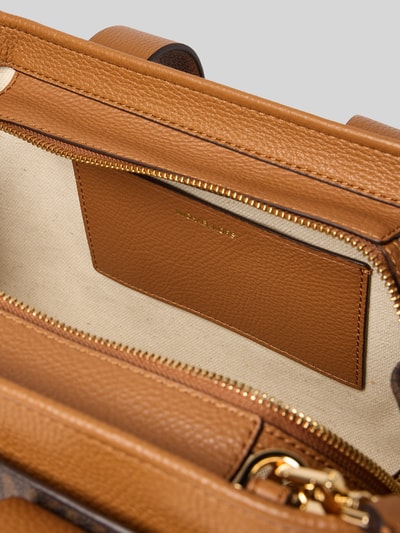 MICHAEL Michael Kors Handtasche mit Tragehenkeln und Schulterriemen Modell 'ROMEE' Mittelbraun 5