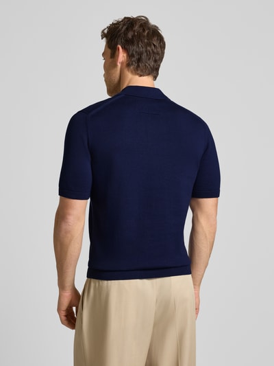 ARMEDANGELS Slim Fit Poloshirt aus reiner Bio-Baumwolle Marine 5