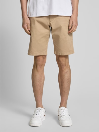 s.Oliver RED LABEL Regular Fit Chinoshorts aus Baumwoll-Stretch Modell 'PHOENIX' Beige 4