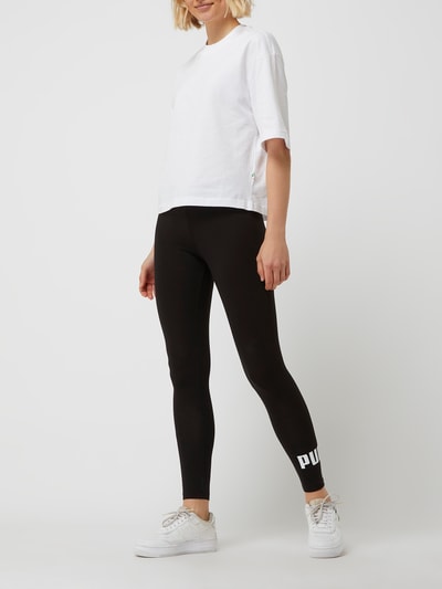 PUMA PERFORMANCE Tight Fit Sportleggings mit Stretch-Anteil Black 1