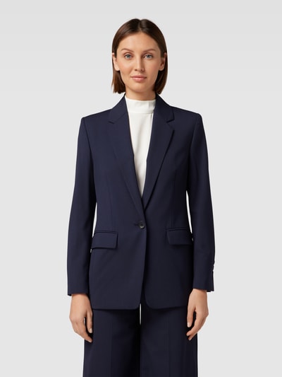 Drykorn Blazer met klepzakken, model 'ATLIN' Blauw - 4