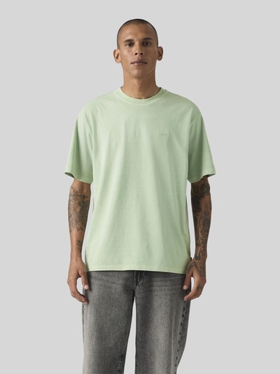 Levi's® Relaxed Fit T-Shirt aus reiner Baumwolle Hellgruen 4