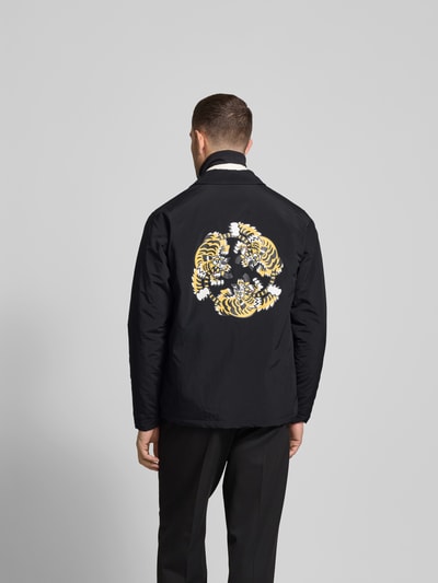 Kenzo Hemdjacke mit Druckknopfleiste Black 5