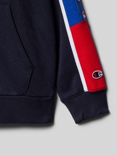 CHAMPION Hoodie mit Label-Print Marine 2